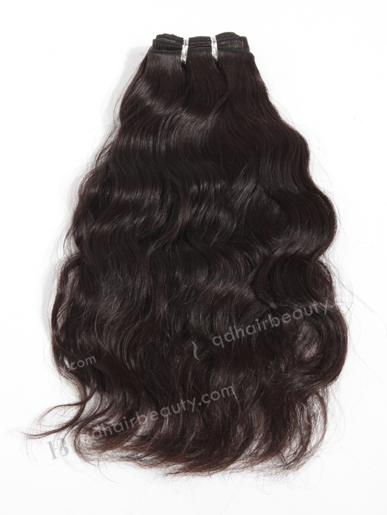 In Stock Malaysian Virgin Hair 14" Natural Straight Natural Color Machine Weft SM-048